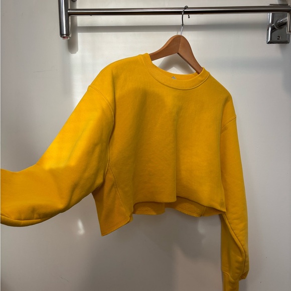 Champion Bright Yellow Crop Top - Picture 5 of 5